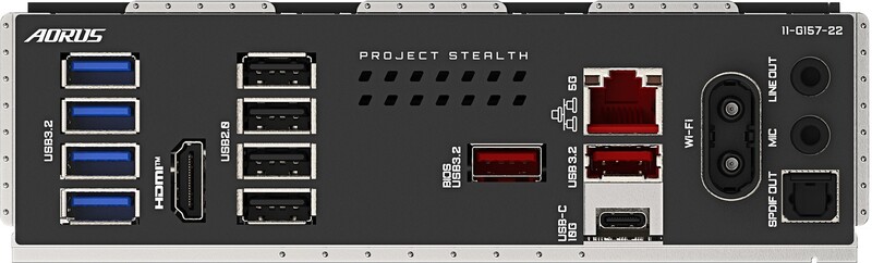 Gigabyte b850 aorus stealth moederbord 5 orig - B850 AORUS STEALTH ICE Moederbord