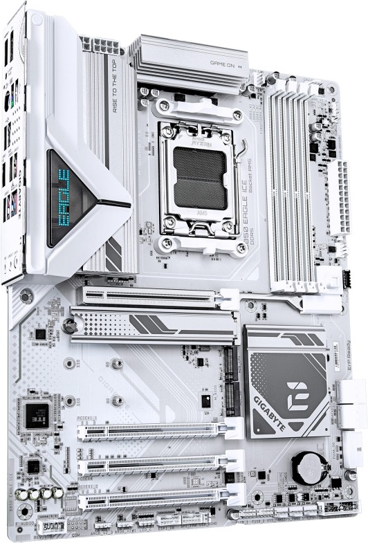 Gigabyte b850 eagle ice moederbord 2 orig - Gigabyte B850 Eagle Ice Moederbord