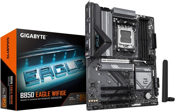 Gigabyte b850 eagle wifi6e moederbord 4 orig - Gigabyte B850 EAGLE WIFI6E Moederbord