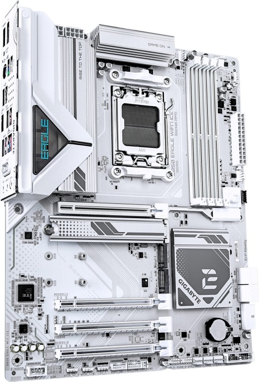 Gigabyte b850 eagle wifi7 ice moederbor 2 orig - Gigabyte B850 EAGLE WIFI7 ICE Moederbord