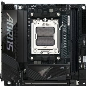 Gigabyte Gigabyte B850I Aorus Pro - Moederbord - Atx - Socket Am5 - Amd B850 - Ddr5 - Realtek Alc4080 - Wi-Fi 7 - 2.5 Gigabit Ethernet