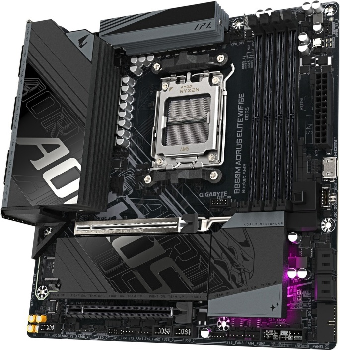 Gigabyte b850m aorus elite wifi6e moede 2 orig - GIGABYTE B850M AORUS ELITE WIFI6E Moederbord