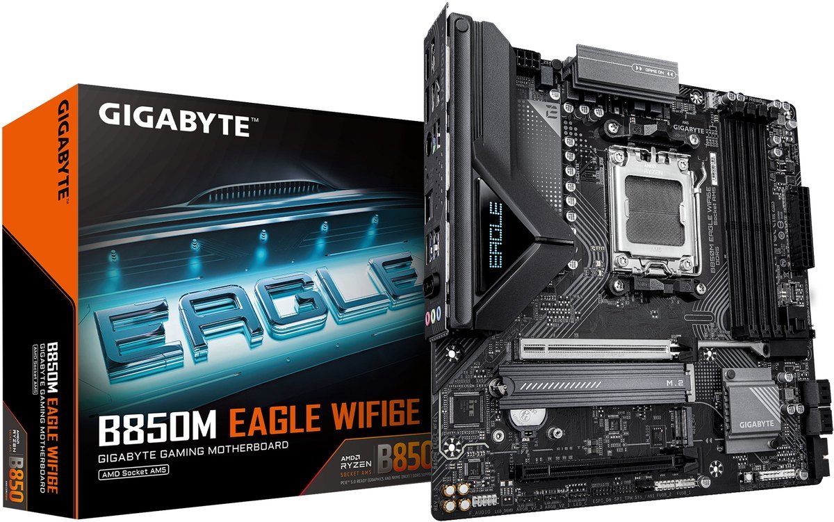 GIGABYTE GIGABYTE B850M EAGLE WIFI6E moederbord