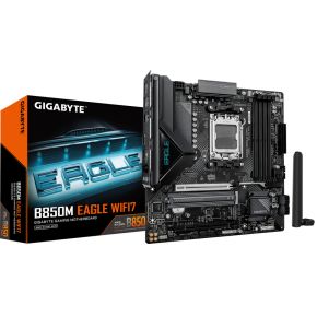 B850M EAGLE WIFI7 Motherboard (AMD Socket AM5, Micro-ATX, DDR5, Wi-Fi 7) - afbeelding 4
