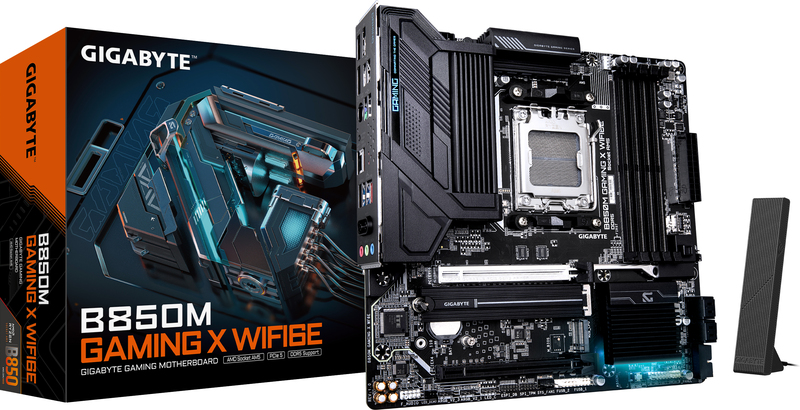 Gigabyte b850m x wifi6e moederbord 4 orig - GIGABYTE B850M GAMING X WIFI6E Moederbord