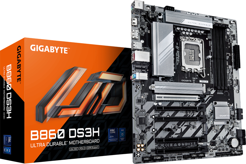 Gigabyte b860 ds3h 4 orig - Gigabyte B860 DS3H Moederbord