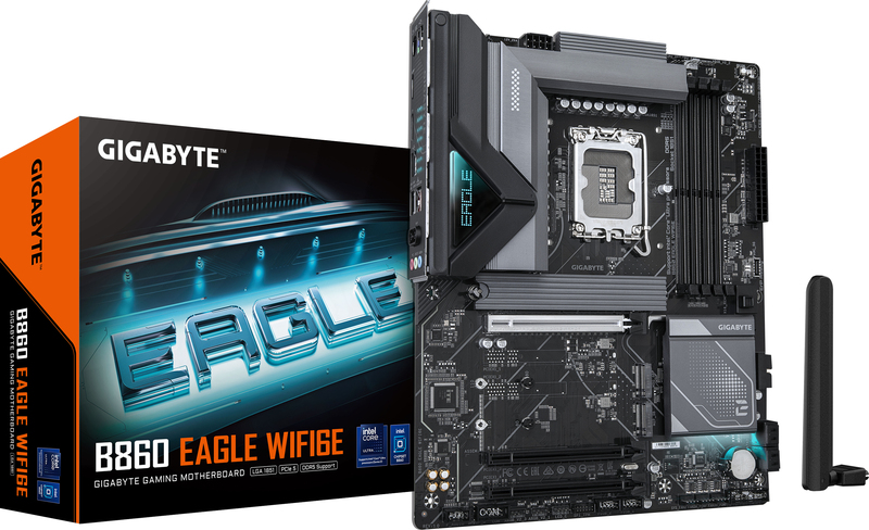 Gigabyte b860 eagle wifi6e moederbord 4 orig - GIGABYTE B860 EAGLE WIFI6E Moederbord