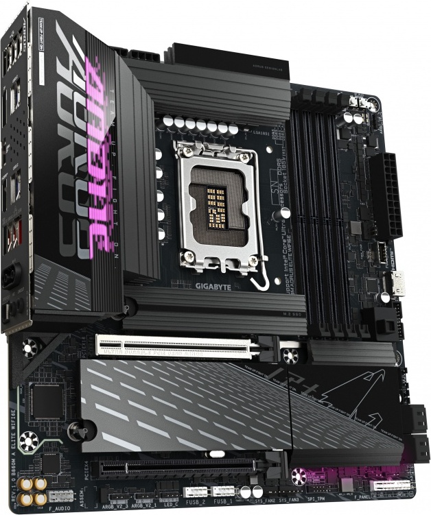 Gigabyte b860m aorus elite wifi6e moede 2 orig - Gigabyte B860M AORUS ELITE WIFI6E Moederbord