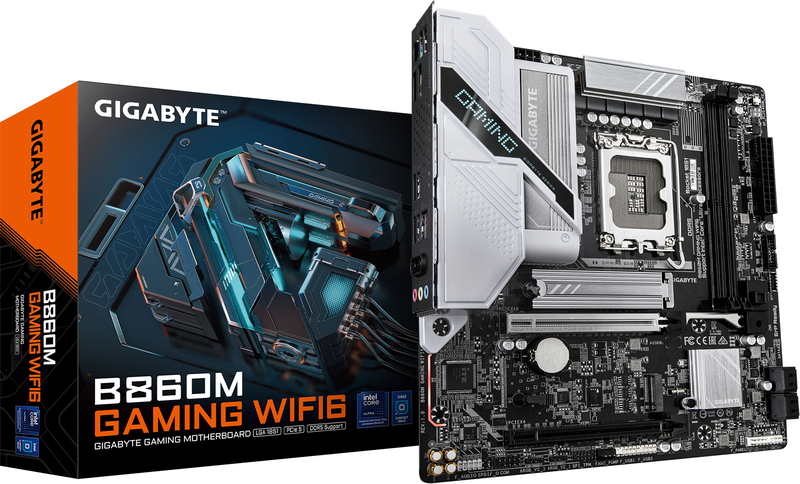 Gigabyte b860m wifi6 moederbord intel b 4 orig - GIGABYTE B860M GAMING WIFI6 Moederbord