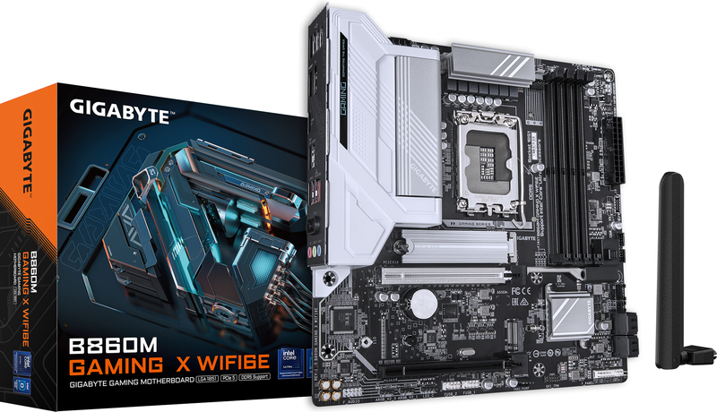 Gigabyte b860m x wifi6e moederbord 4 orig - GIGABYTE B860M GAMING X WIFI6E Moederbord