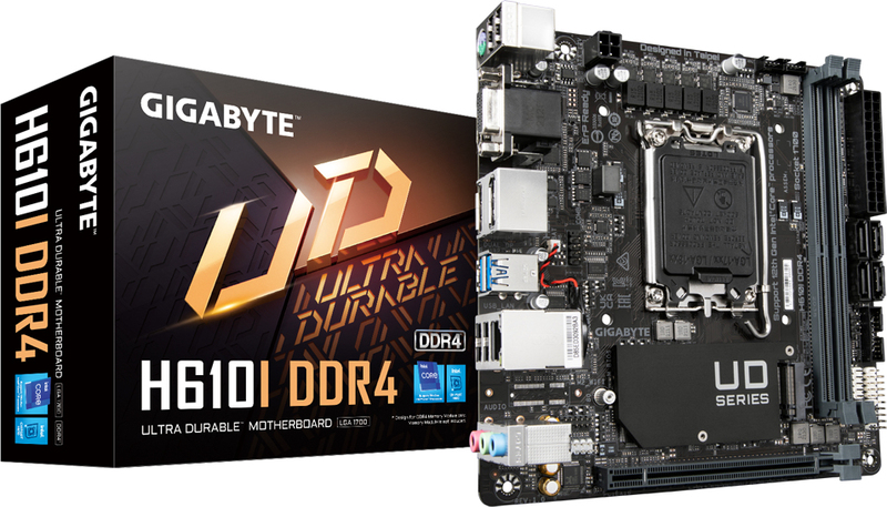 Gigabyte h610i ddr4 5 orig - Gigabyte H610I DDR4 Moederbord