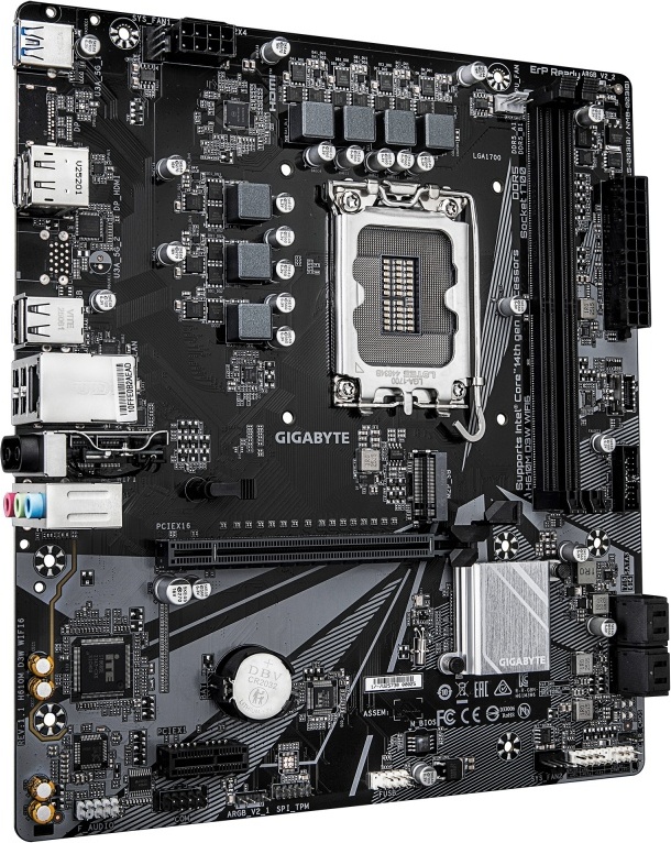 Gigabyte h610m d3w wifi6 2 orig - GIGABYTE H610M D3W WIFI6 Moederbord
