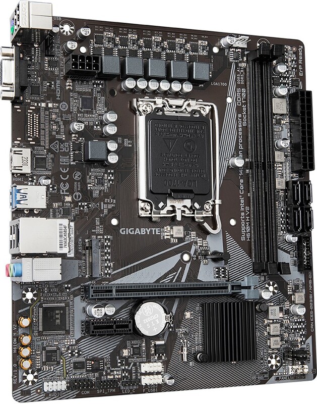 Gigabyte h610m h v2 moederbord intel so 2 orig - Gigabyte H610M H V2 Moederbord