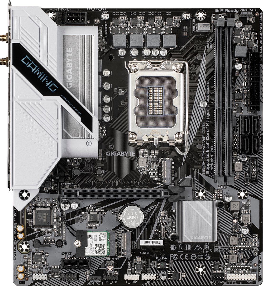 H610M GAMING WF DDR4 Moederbord - afbeelding 5