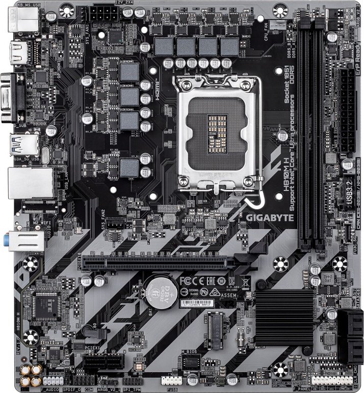 Gigabyte h810m h moederbord - GIGABYTE H810M H Moederbord