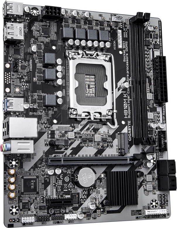 Gigabyte h810m k moederbord 2 orig - GIGABYTE H810M K Moederbord