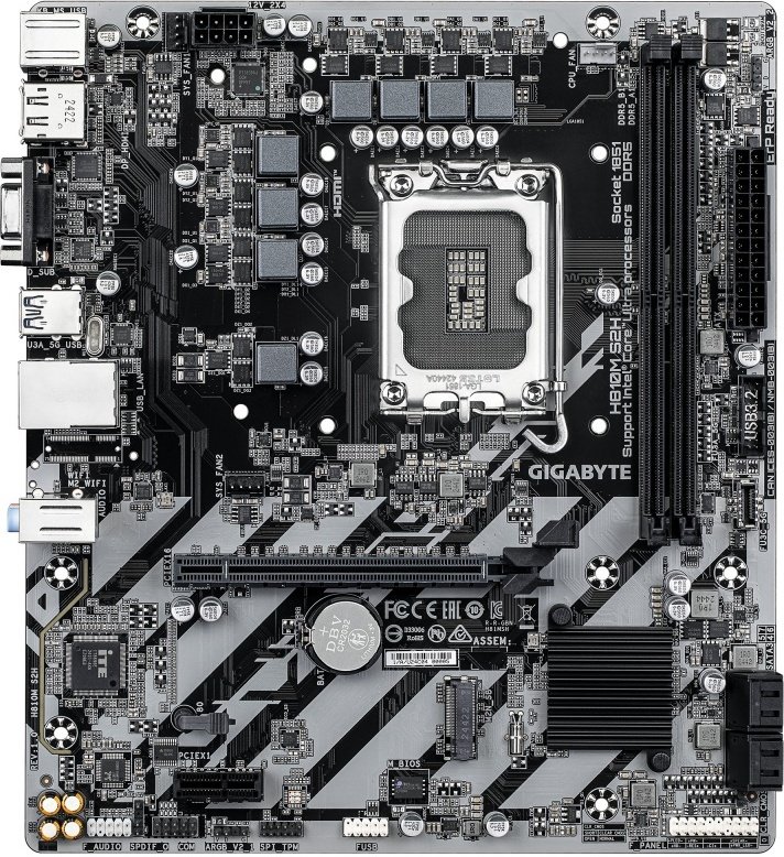 GIGABYTE GIGABYTE H810M S2H moederbord