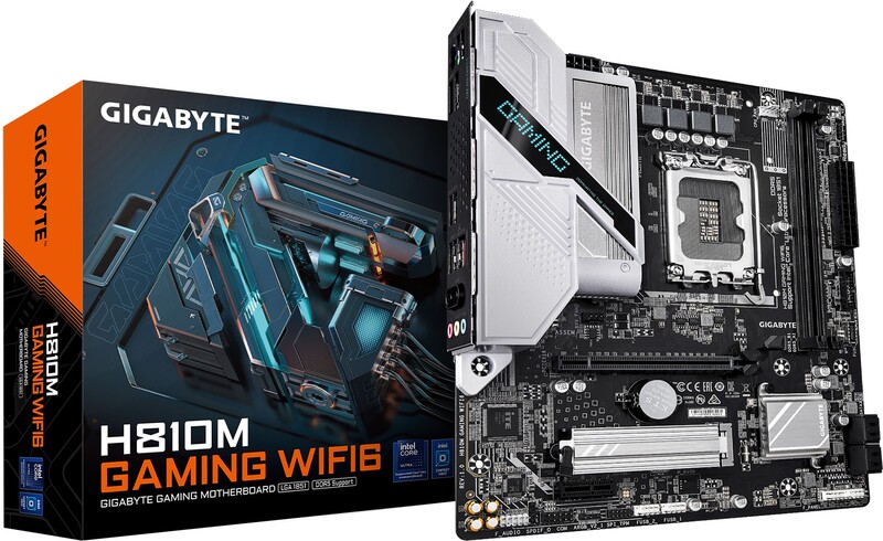 Gigabyte h810m wifi6 moederbord 4 orig - Gigabyte H810M GAMING WIFI6 Moederbord
