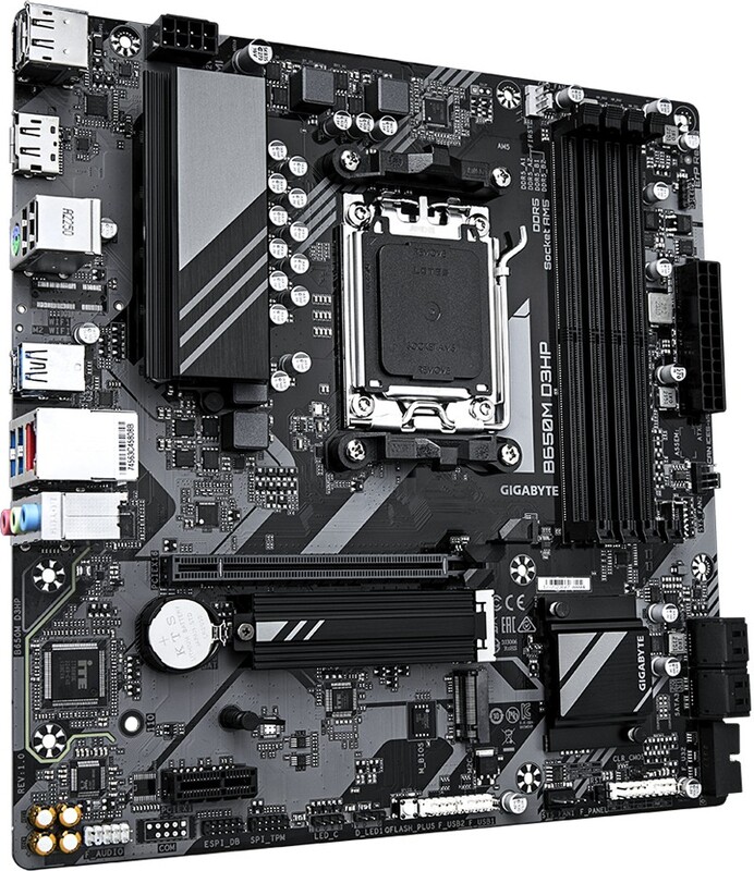 Gigabyte moederbord b650m d3hp voor amd 2 orig - Gigabyte B650M D3HP Moederbord