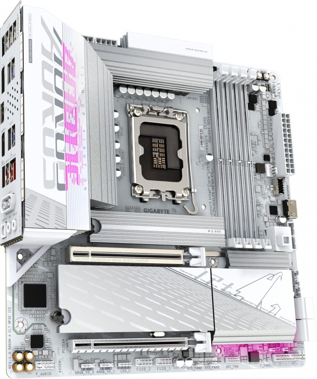 Gigabyte moederbord b860m a elt voor in 2 orig - Gigabyte B860M AORUS ELITE WIFI6E ICE Moederbord