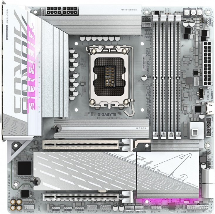 Gigabyte Gigabyte Moederbord B860M A Elt Voor Intel 12E En 13E Generatie Ddr5 M2 Usb4