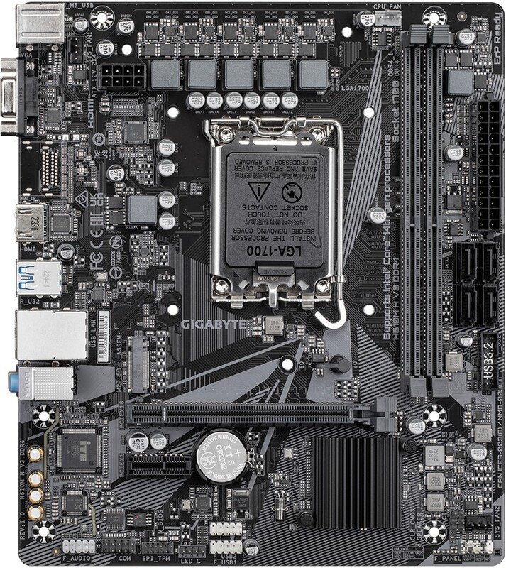 Gigabyte moederbord h610m h v3 ddr4 voo - Gigabyte H610M H V3 DDR4 Moederbord