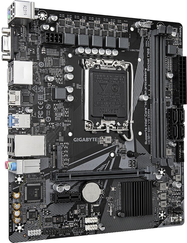 Gigabyte moederbord h610m s2h v3 voor i 2 orig - Gigabyte H610M S2H V3 DDR4 Moederbord