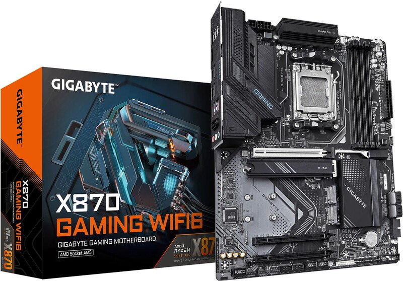 Gigabyte moederbord x870 wifi6 ddr5 am5 4 orig - GIGABYTE X870 GAMING WIFI6 Moederbord