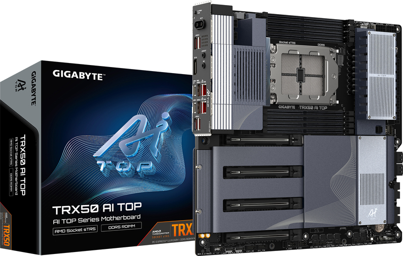 Gigabyte trx50 ai top 5 orig - Gigabyte TRX50 AI TOP Moederbord