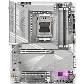 GIGABYTE Gigabyte X870 A Elite Wf7 Ice - Moederbord - Atx - Socket Am5 - Amd X870 - Ddr5 - Usb4 - Wi-Fi 7 - Realtek Audio