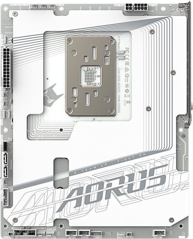 Gigabyte x870 aorus stealth ice moederb 2 orig - GIGABYTE X870 AORUS STEALTH ICE Moederbord