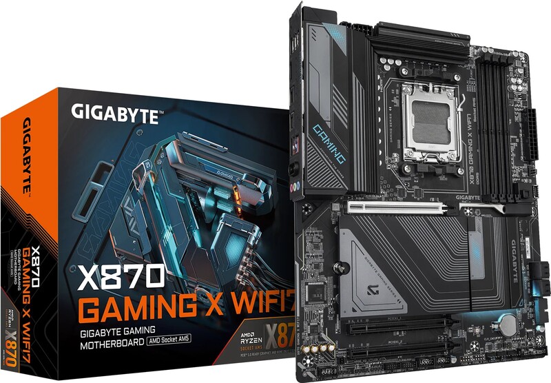 Gigabyte x870 x wifi7 moederbord 4 orig - Gigabyte X870 GAMING X WIFI7 Moederbord