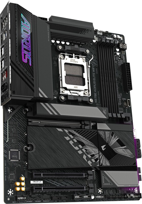 Gigabyte x870e aorus elite wifi7 moeder 2 orig - GIGABYTE X870E AORUS ELITE WIFI7 Moederbord