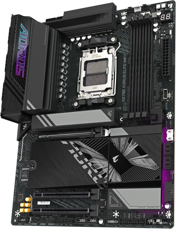 Gigabyte x870e aorus elite wifi7 moeder 3 orig - GIGABYTE X870E AORUS ELITE WIFI7 Moederbord