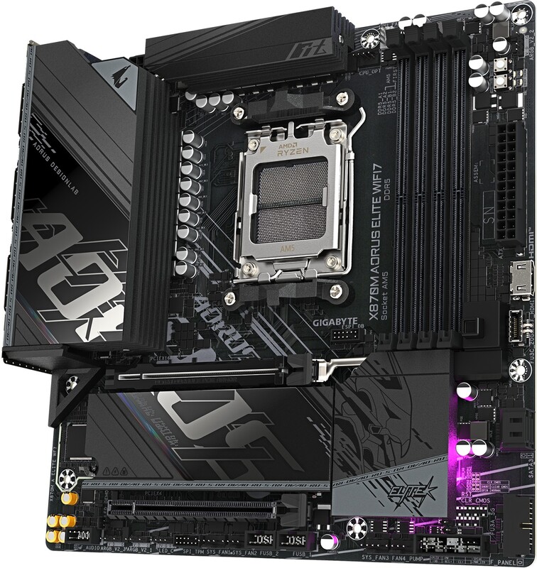 Gigabyte x870m aorus elite wifi7 moeder 2 orig - Gigabyte X870M Aorus Elite Wifi7 Moederbord