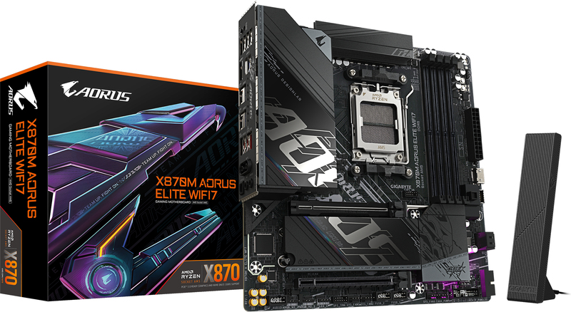 Gigabyte x870m aorus elite wifi7 moeder 5 orig - Gigabyte X870M Aorus Elite Wifi7 Moederbord