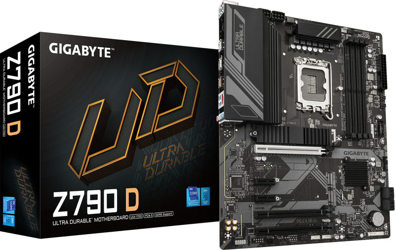 Gigabyte z790 d moederbord 4 orig - GIGABYTE Z790 D Moederbord