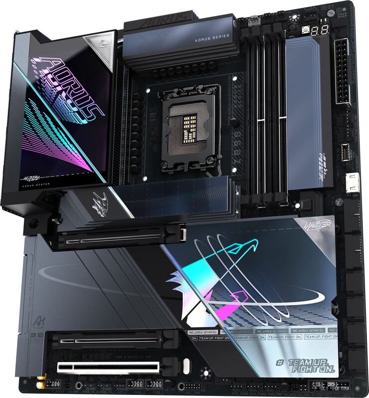 Gigabyte z890 aorus master ai top moede 3 orig - GIGABYTE Z890 Aorus Master Ai Top Moederbord