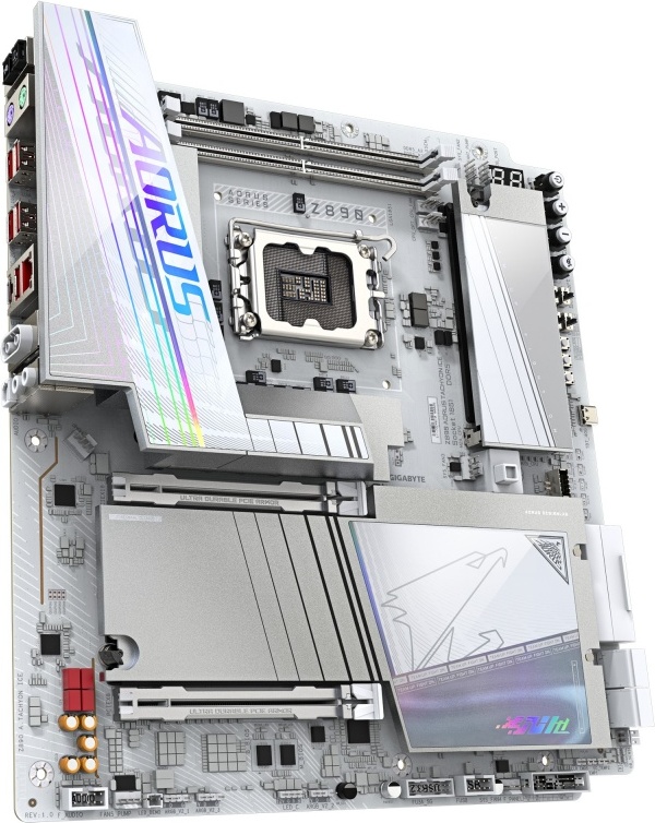 Gigabyte z890 aorus tachyon ice 2 orig - Gigabyte Z890 AORUS Tachyon ICE Moederbord