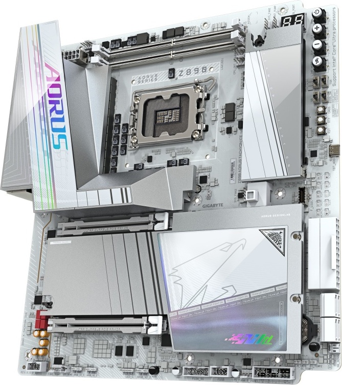 Gigabyte z890 aorus tachyon ice 3 orig - Gigabyte Z890 AORUS Tachyon ICE Moederbord