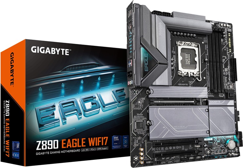 Gigabyte z890 eagle wifi7 moederbord 4 orig - Gigabyte Z890 EAGLE WIFI7 Moederbord