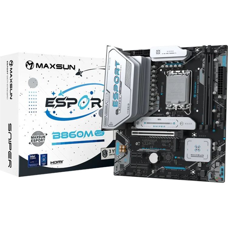 MAXSUN MAXSUN MS-eSport B860M SNIPER WIFI moederbord