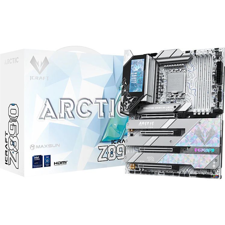 MAXSUN MAXSUN MS-iCraft Z890 ARCTIC moederbord