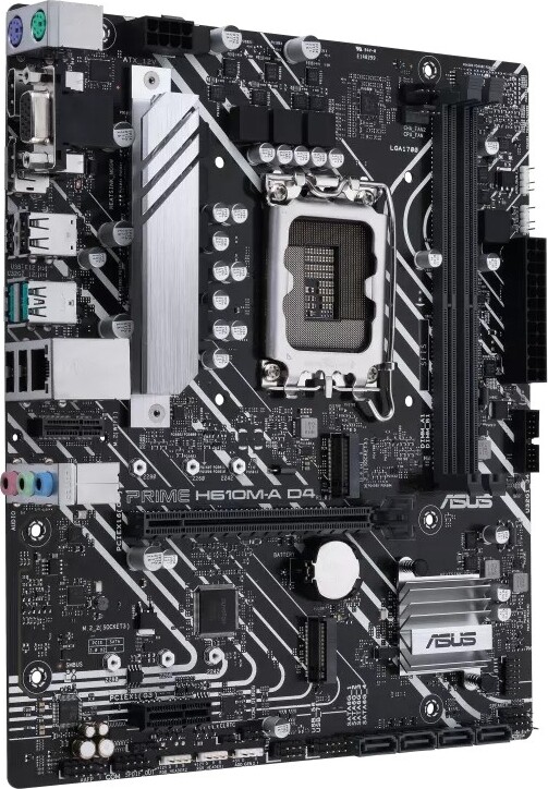 Moederbord asus h610m a d4 csm 1700 2 orig - ASUS PRIME H610M-A D4-CSM Moederbord