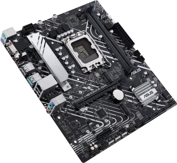 Moederbord asus h610m a d4 csm 1700 4 orig - ASUS PRIME H610M-A D4-CSM Moederbord