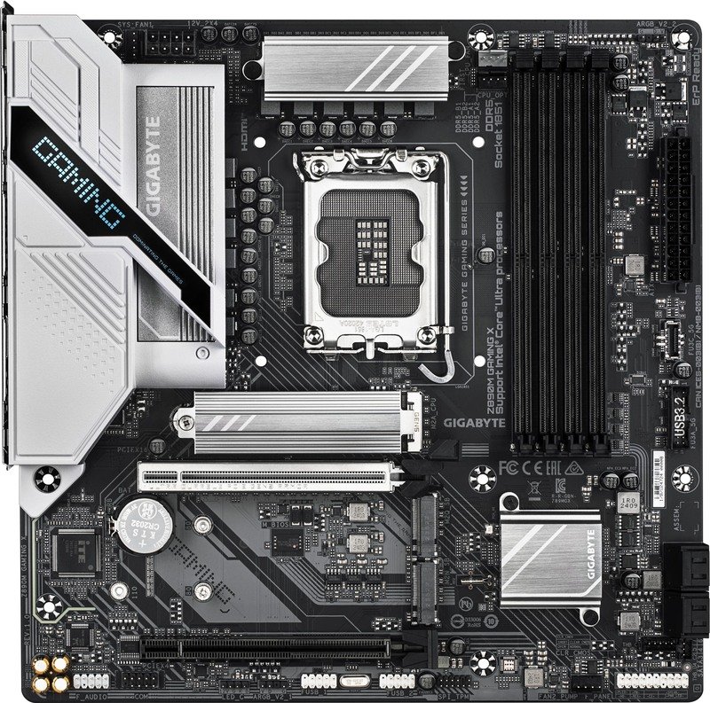 Moederbord gigabyte z890m x socket 1851 d - Gigabyte Z890M GAMING X Moederbord