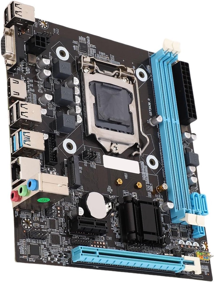 Gaming Gaming Moederbord H81 Voor Lga 1150 Dual Channel Ddr3 Pc Met High-Speed M.2 Interface I O Moederbord Voor Games 1600 Mhz