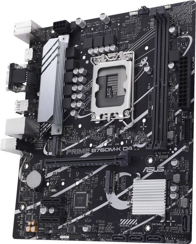 Motherboard asus 90mb1ds0 m0eay0 3 orig - ASUS PRIME B760M-K D4 Moederbord