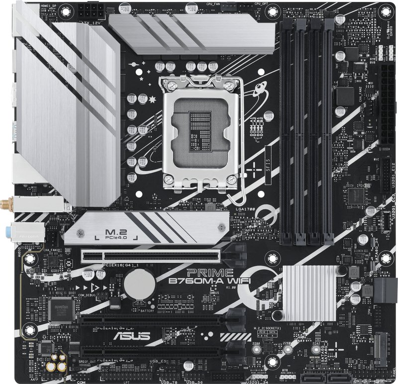 Motherboard Motherboard Asus 90Mb1El0-M0Eay0 Intel Intel B760 Lga 1700