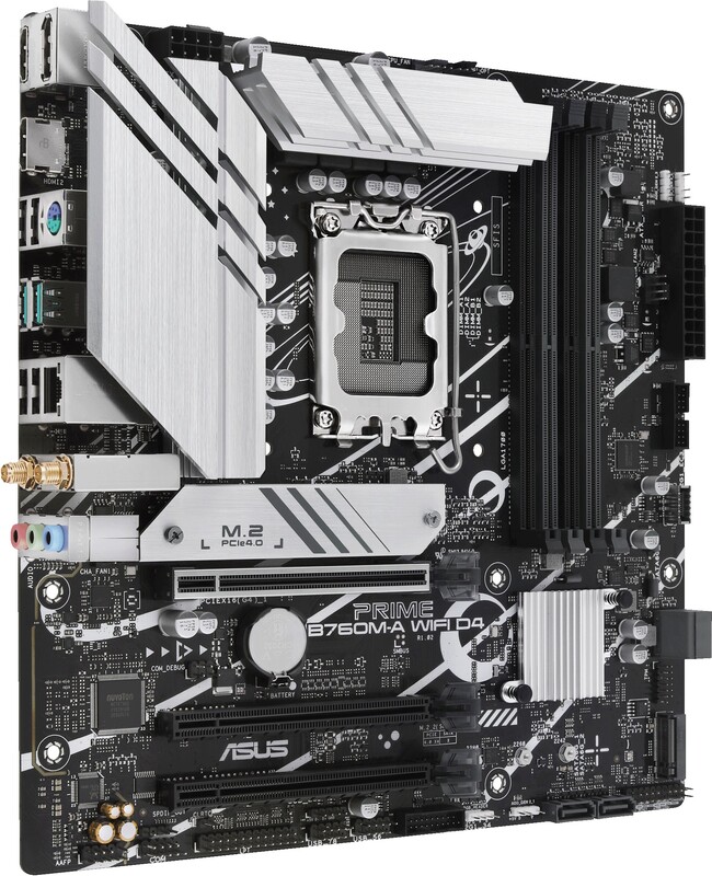 Motherboard asus prime b760m a wifi d4 2 orig - ASUS Prime B760M-A WIFI D4 Moederbord